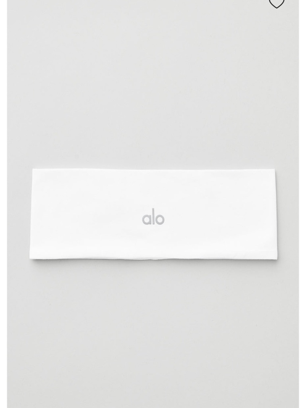 ALO Performance Conquer Headband in White